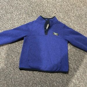 LL bean girls pullover - size 5/6 - Used one a couple times - perfect condition